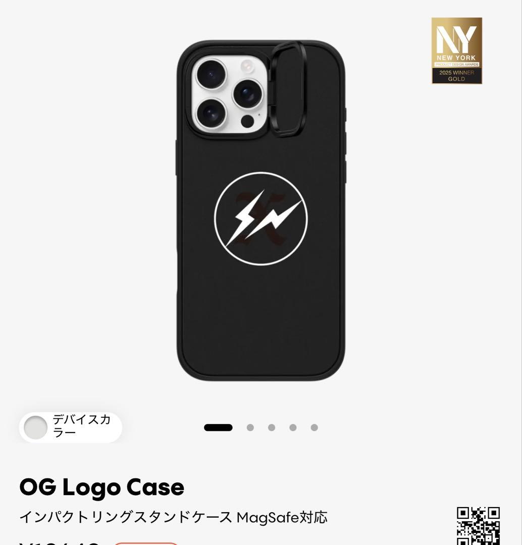 CASETiFY ブラック iPhone16promax fragment