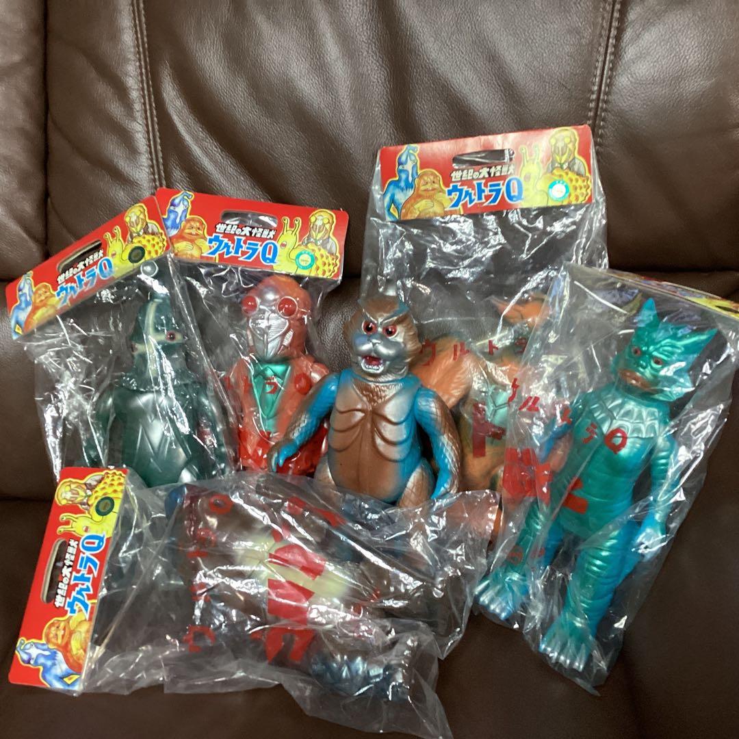 M1号&ブルマーク　ウルトラQ怪獣７体SET バラ売り値引不可　1991〜