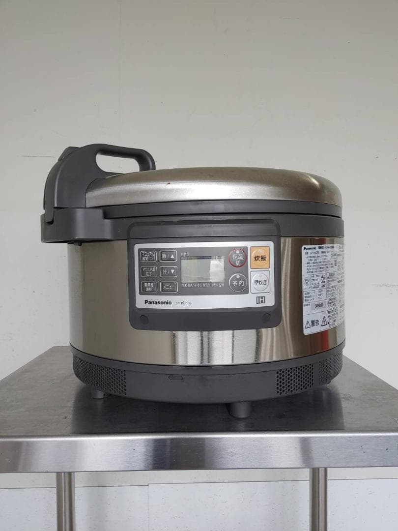 業務用IHジャー炊飯器　3.6L（2升焚き）　SR-PGC36　2023年製