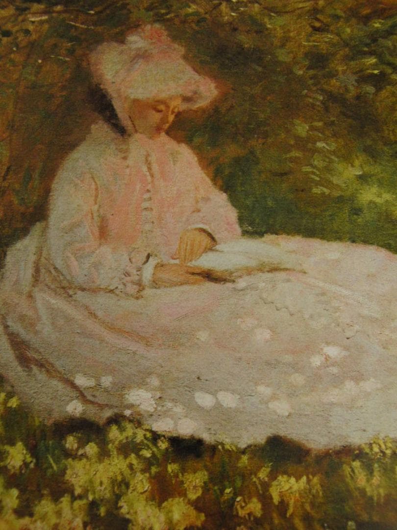 クロード・モネ、「Springtime」、厳選、希少大判画集・額装画、人気作品