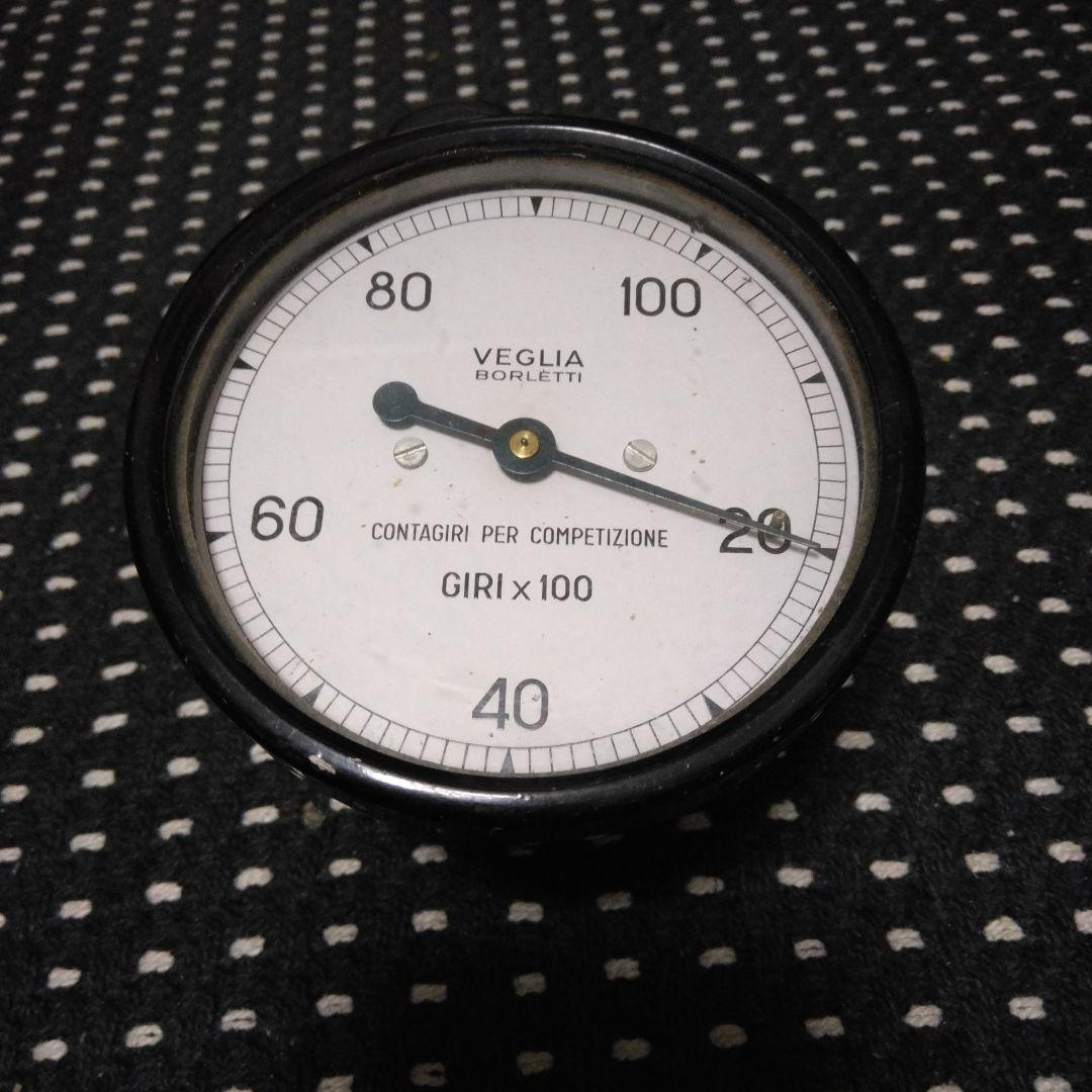 タコメーターVEGLIA BORLETTI GIRI 12,000rpm