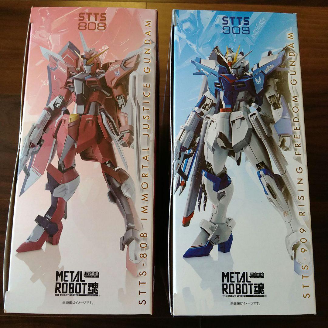 【新品未開封】メタルロボット魂　ライジングフリーダム　イモータルジャスティス