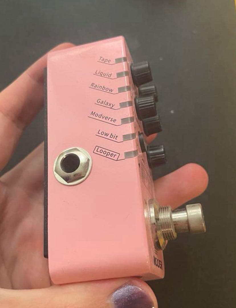 レアMOOER D7 エフェクター mod tape looper ペダル