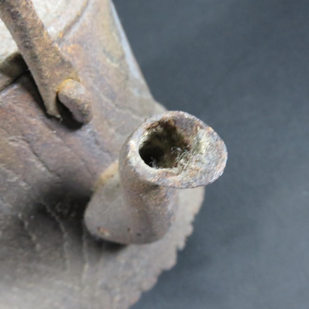 鉄瓶 錆 南部 富士形 囲炉裏 炉端 鉄分補給