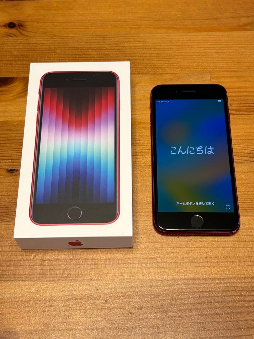iPhone SE 第3世代64GB レッド SIMフリー