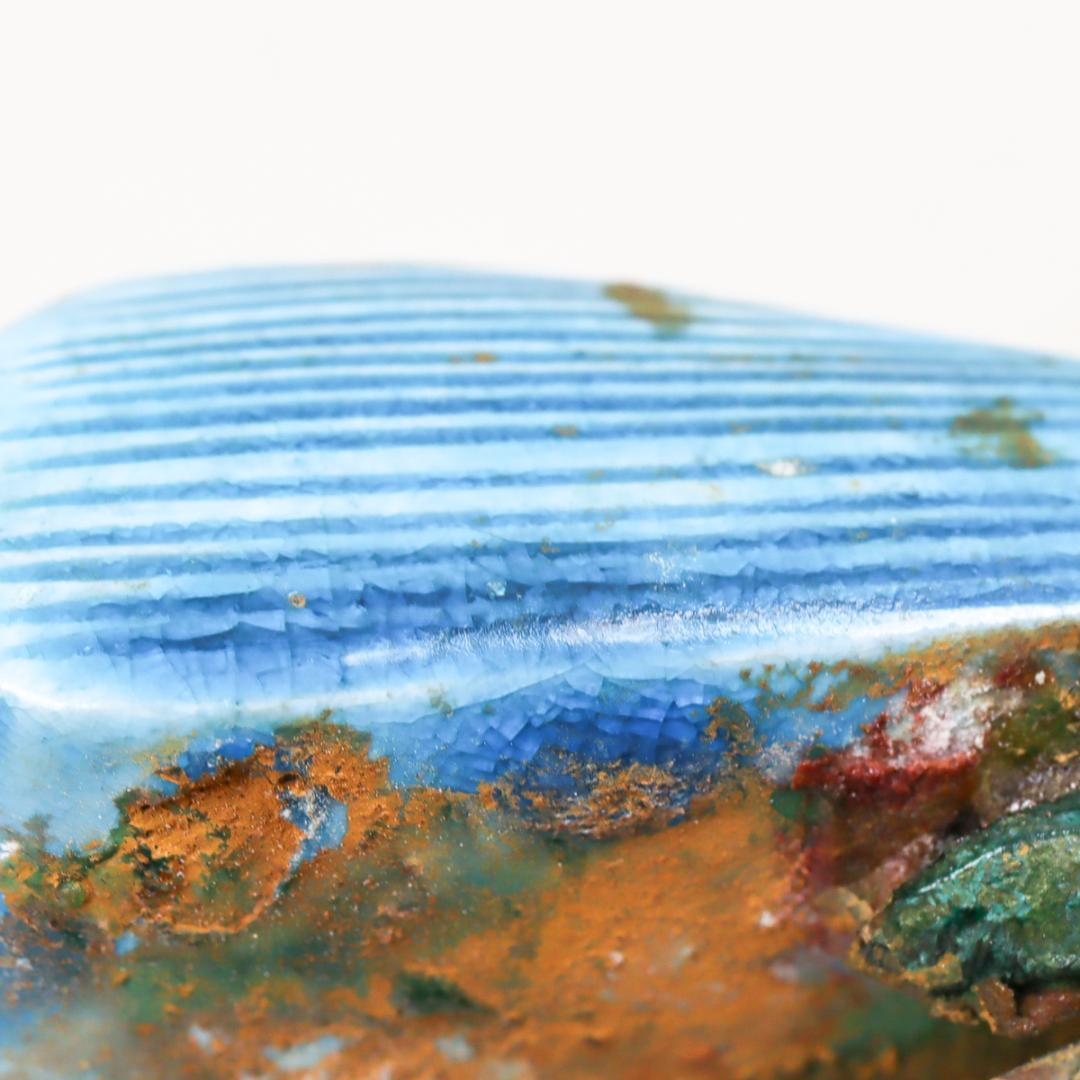 エジプト トキ アミュレット 銅と陶器 置物