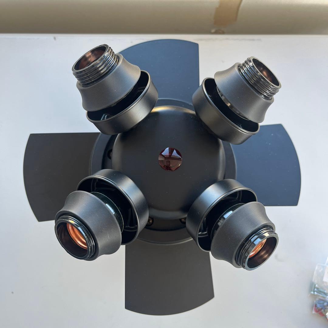 JAVALO ELF シーリングファン JE-CF001V 2024年 ブラック