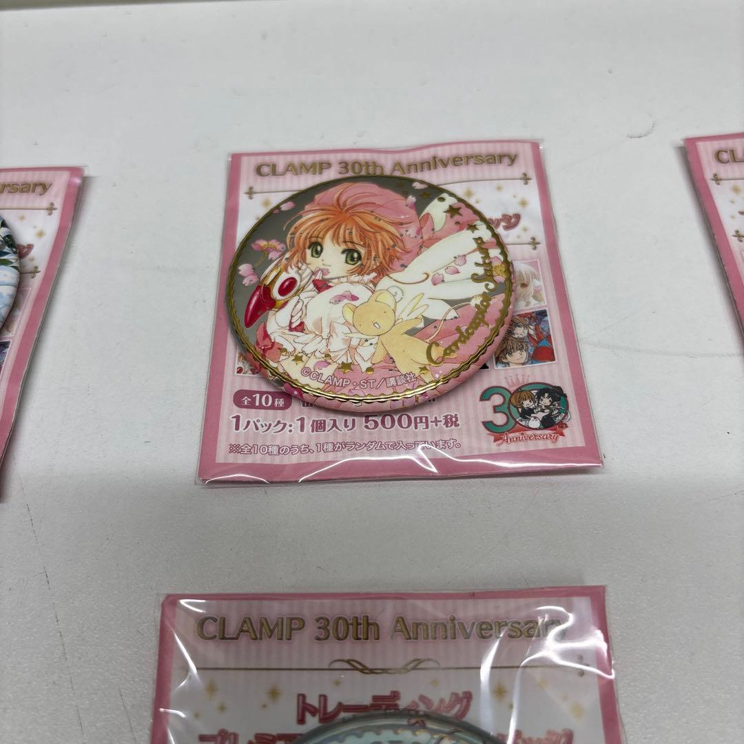 中古品 CLAMP ジュエリー缶バッジ 10種 コンプリート