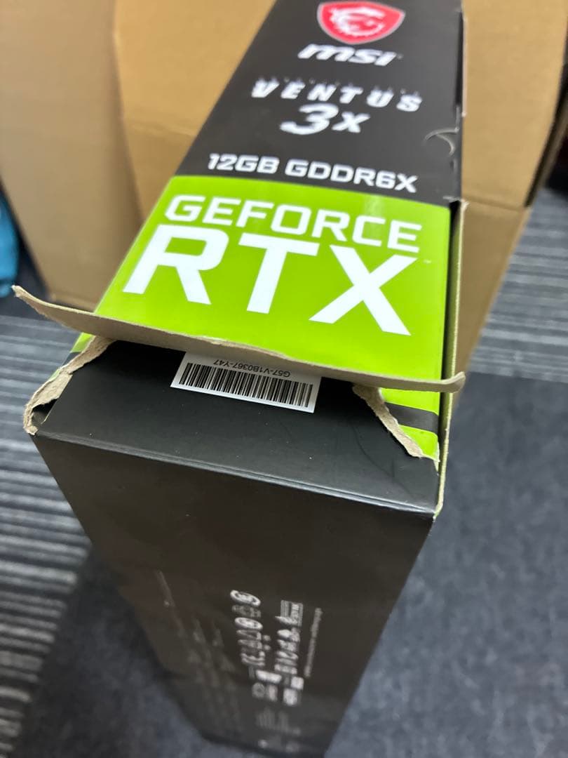 グラフィックボード・グラボ・ビデオカード MSI GeForce RT 3080 Ti VENTUS 3X 12G