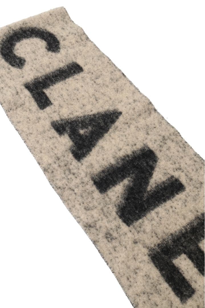 ⚠️大幅値下げ⚠️ CLANE CLANE LOGO MUFFLER