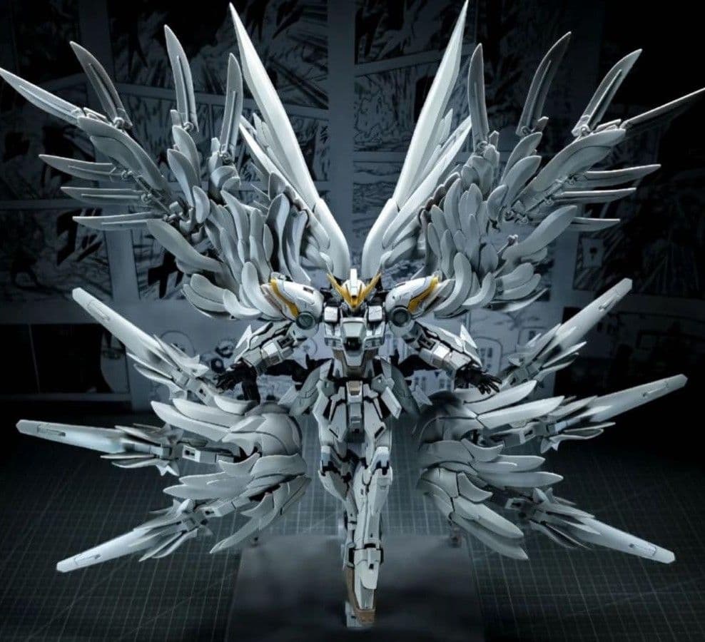 ウイング ガンダム　リサーキュレーション　スノーホワイト　EW　ガンプラ