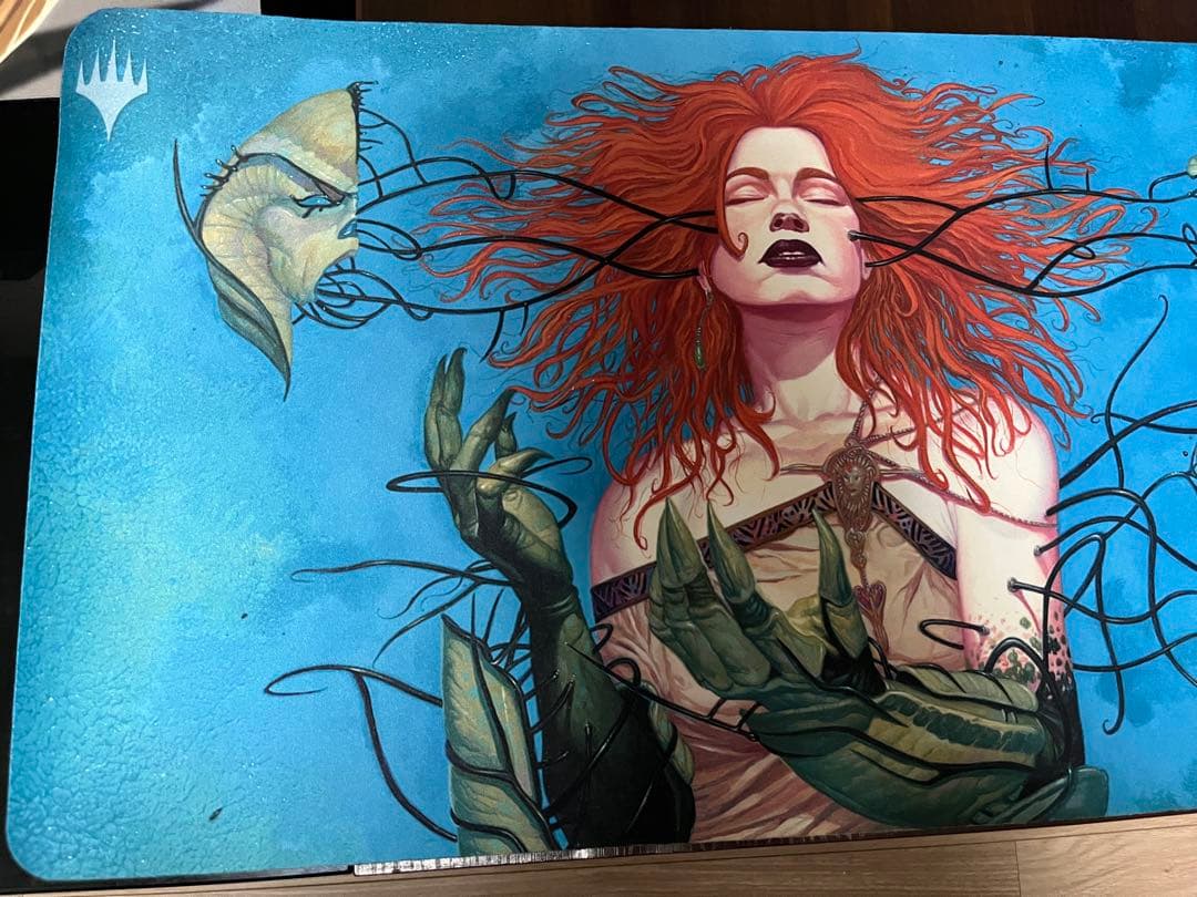 mtg 暴露 プレイマット rk post直筆サイン入り