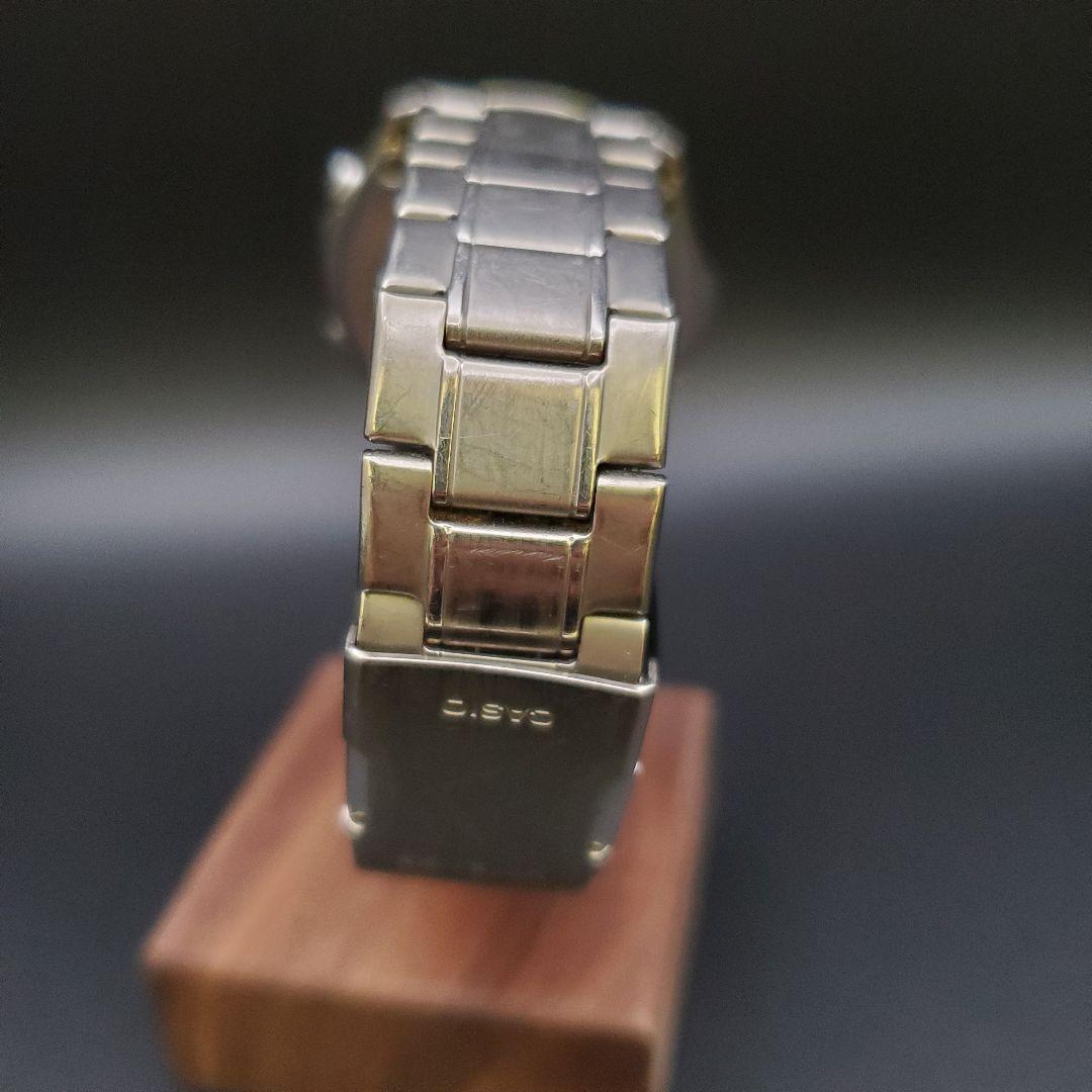 稼働品 カシオ リニエージ LCW-M100TS チタン ソーラー電波 シルバー