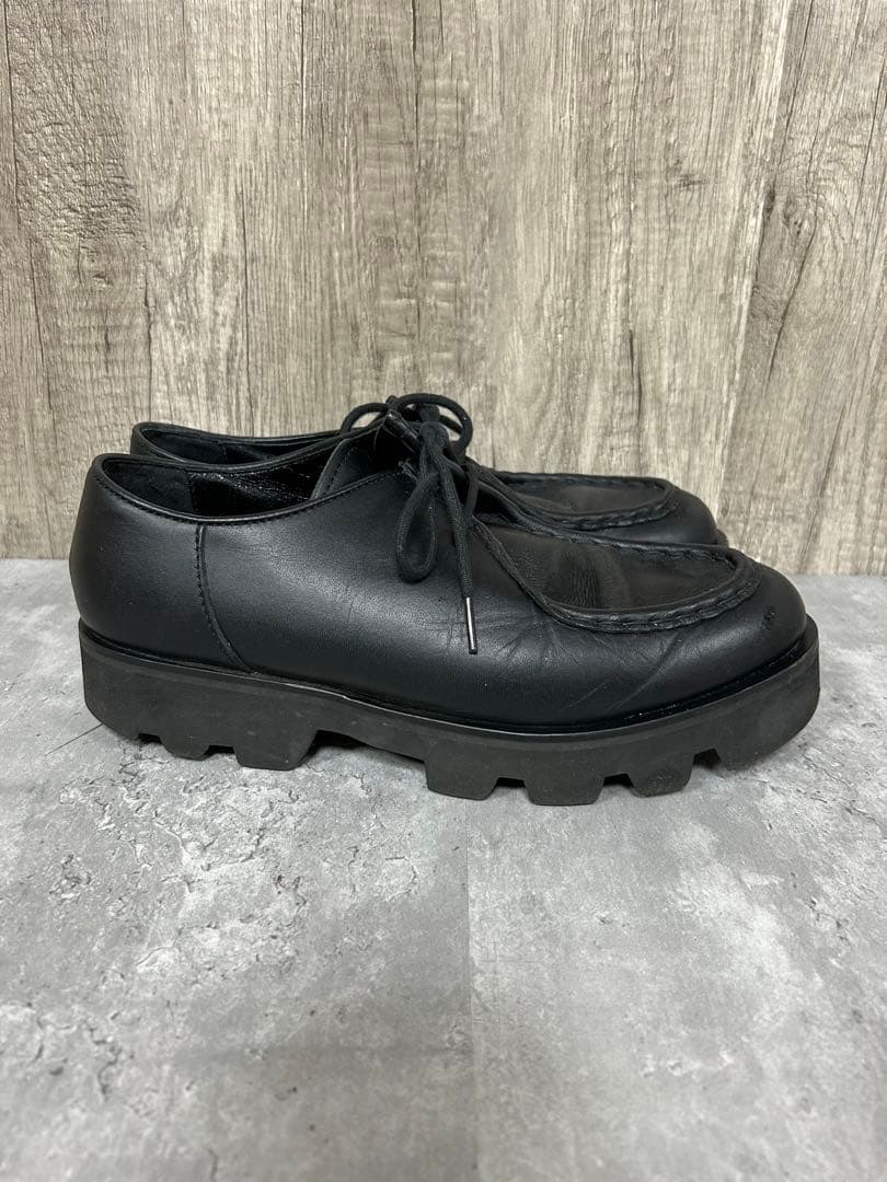 PADRONE パドローネ チロリアンシューズ チャンキーソール 42 黒