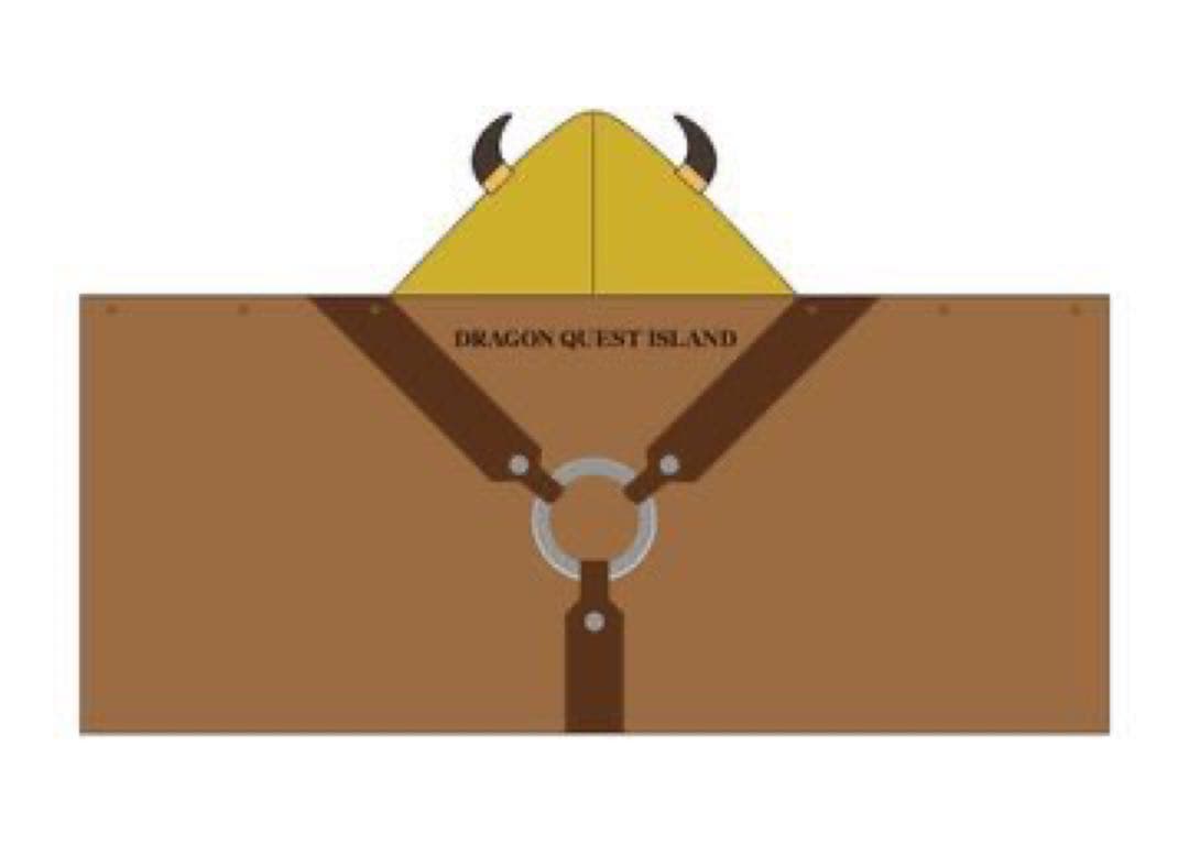 ドラゴンクエストアイランド　フードタオル　カンダタ&あらくれセット