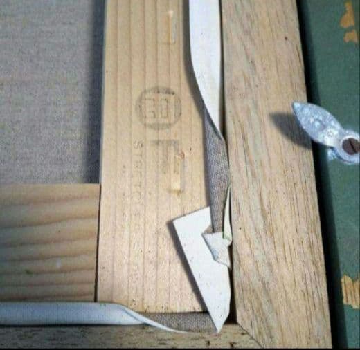 油彩画＆額縁【 F4 】ヴィンテージ アンティーク額縁