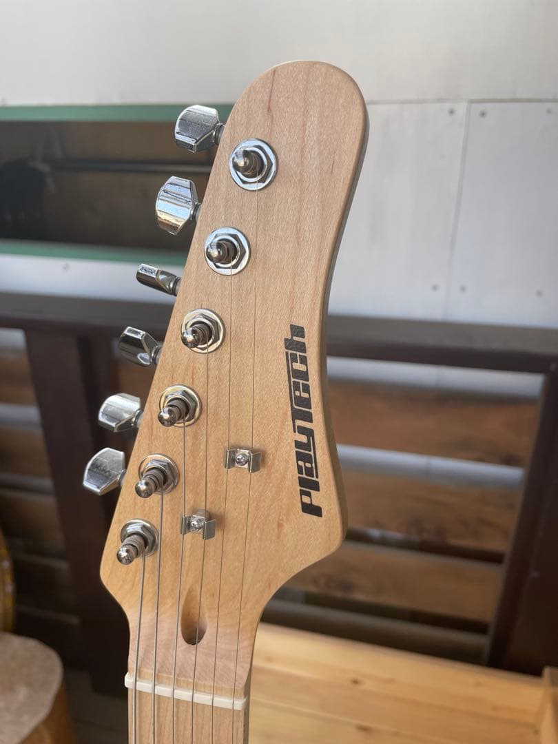 プレイテック　テレキャスタータイプ エレキギター　極美品