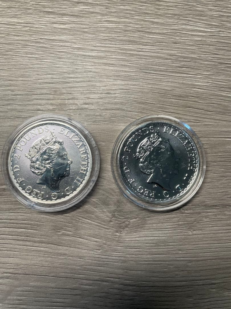 エリザベス女王 1オンス 2枚セット