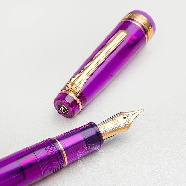 WANCHER×SAILOR 21K万年筆プロフェッショナルギア「枝垂れ藤」極細