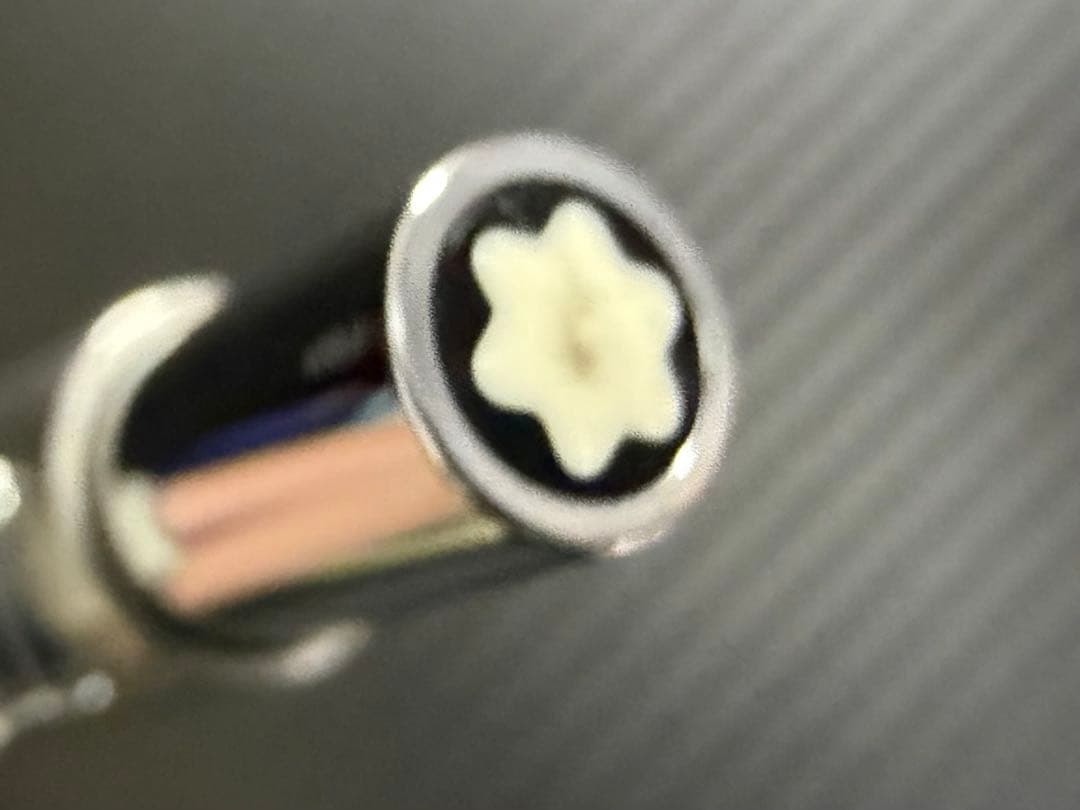 未使用に近い モンブラン ノブレススリムライン ボールペン ステンレス