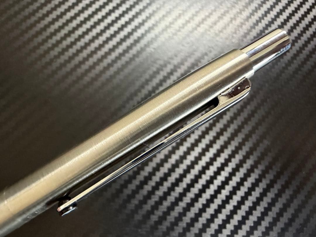 未使用に近い モンブラン ノブレススリムライン ボールペン ステンレス