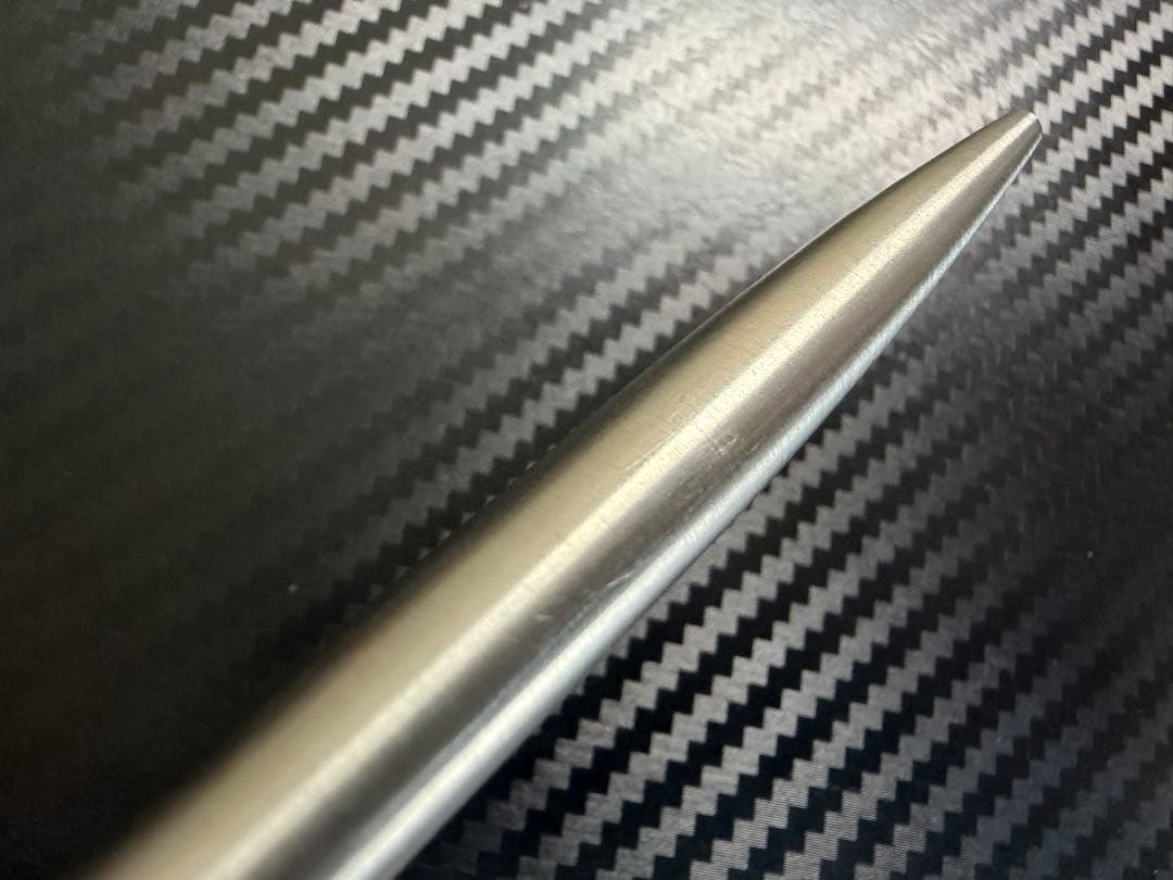 未使用に近い モンブラン ノブレススリムライン ボールペン ステンレス