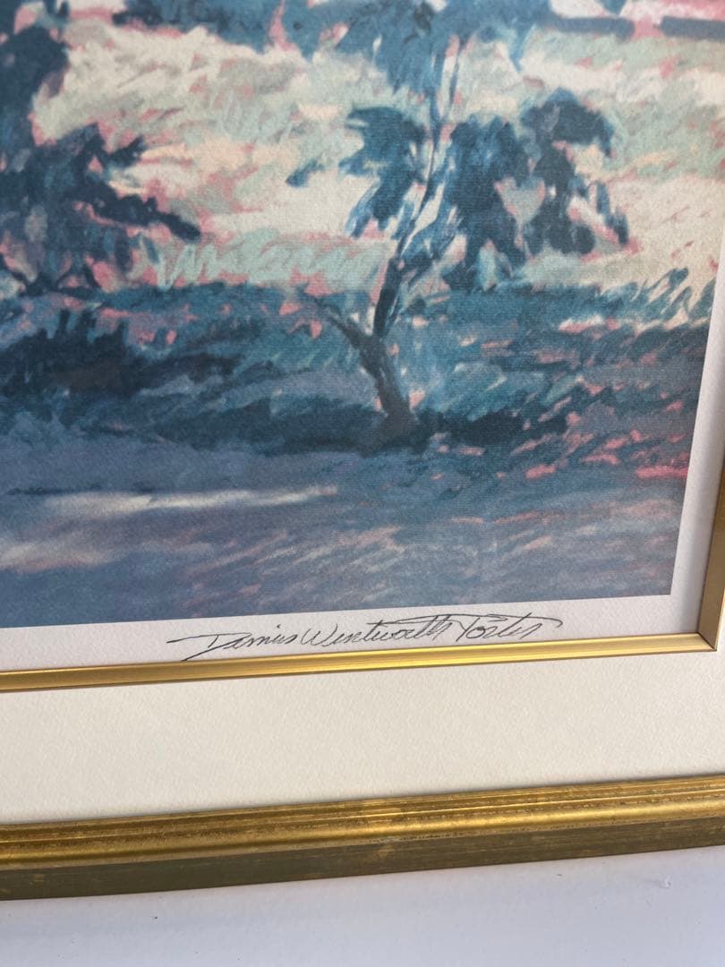 D. Wentworth Porter 水彩画 限定版138/500