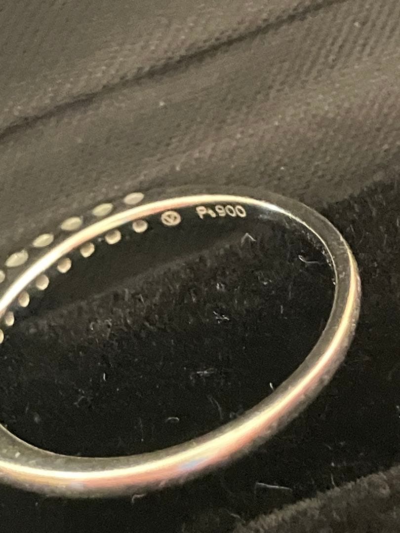 ヴァンドーム青山 Pt900 ダイヤモンド リング 0.23ct エタニティ
