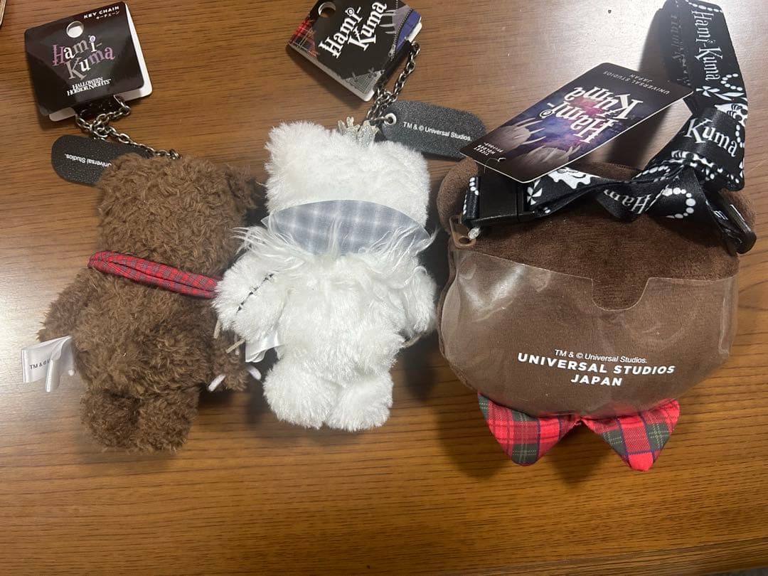 【3点セット】USJ ハミクマ ハミクマソウル キーチェーン パスケース