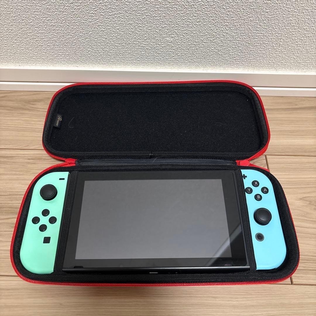 【動作確認済み】Nintendo Switch 本体 どうぶつの森エディション