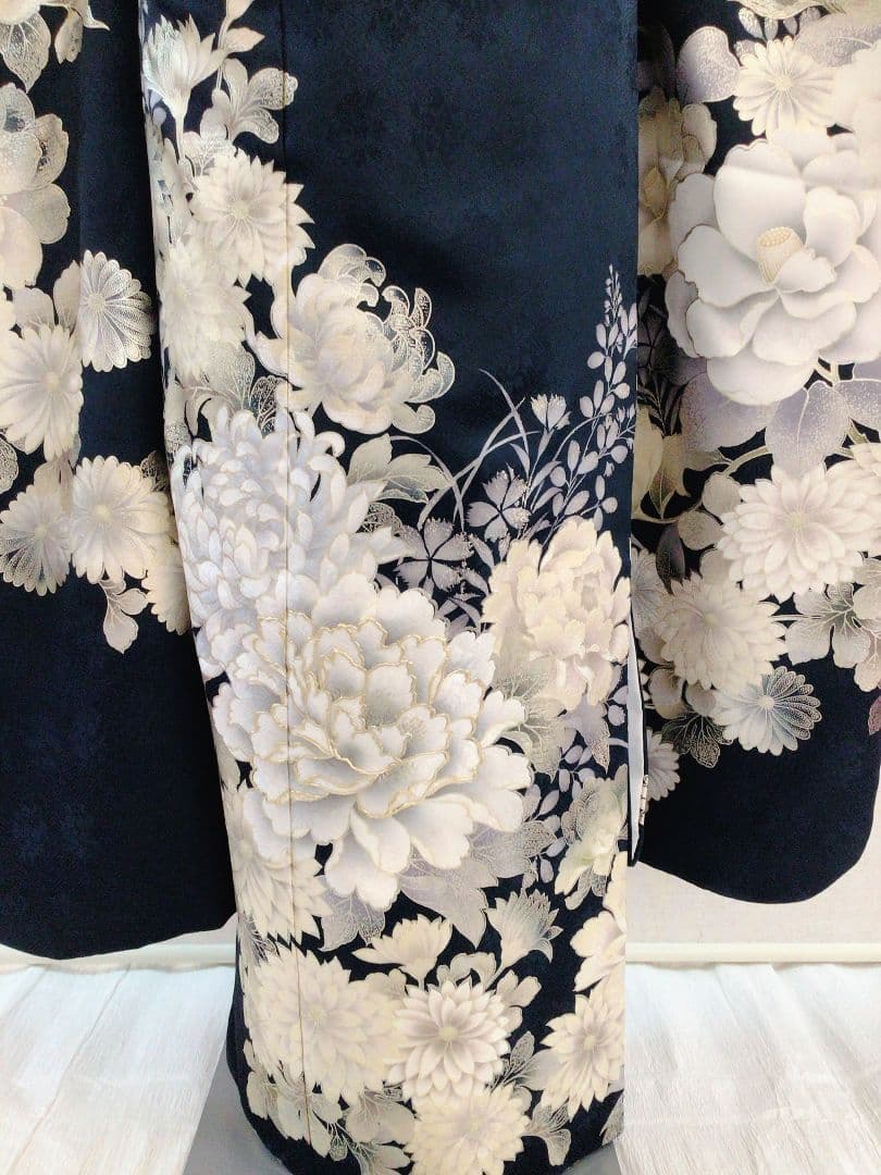 るなのあ　紺色　振袖フルセット