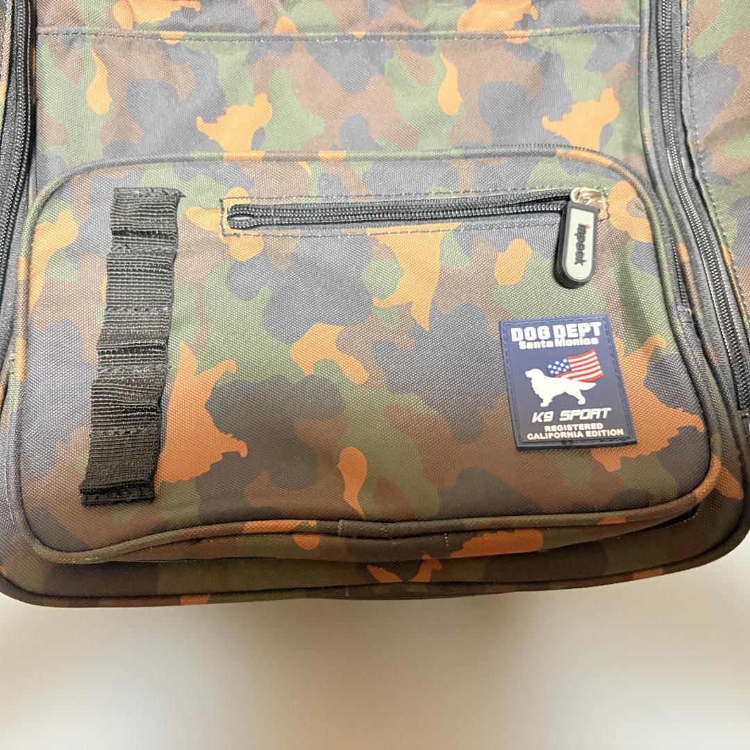 【美品】Dogdept キャリーバッグ リュック ドッグデプト カモフラージュ