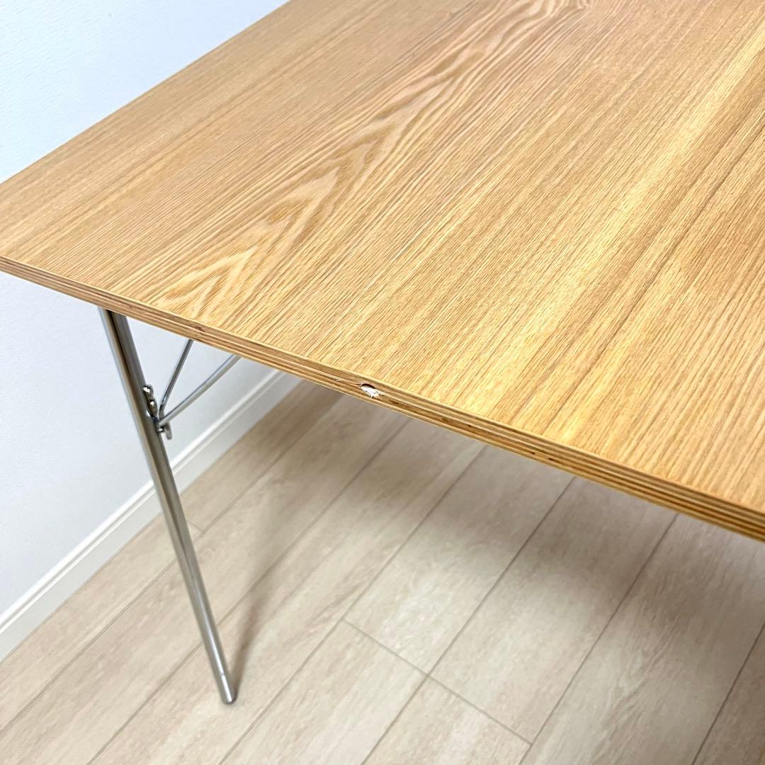 (つ26)イームズ 折りたたみ式 ダイニングテーブル DTM-2 正方形