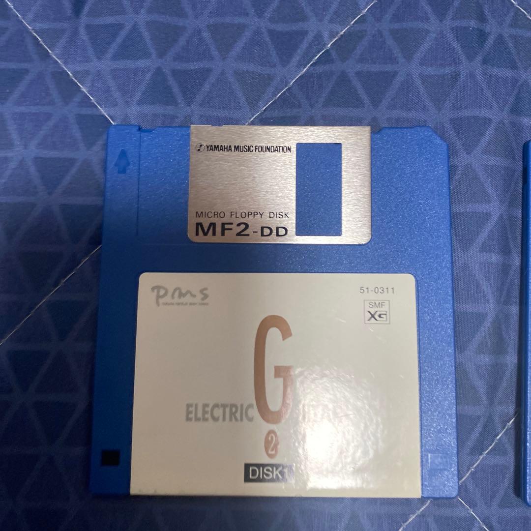 electric guitar midi フロッピー　伴奏くん　3枚