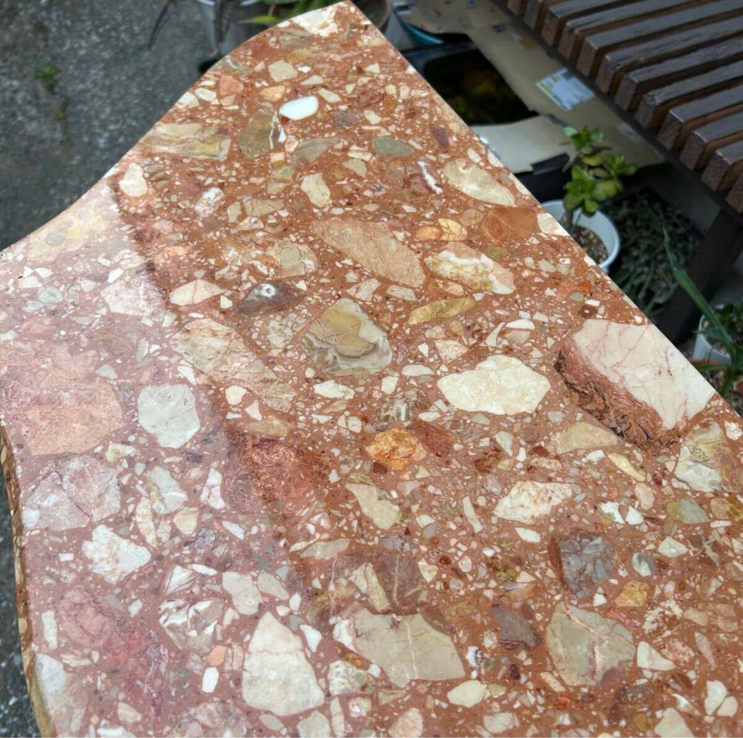 大理石天板の西洋家具テーブル　コンソール テーブル 花台 アンティーク