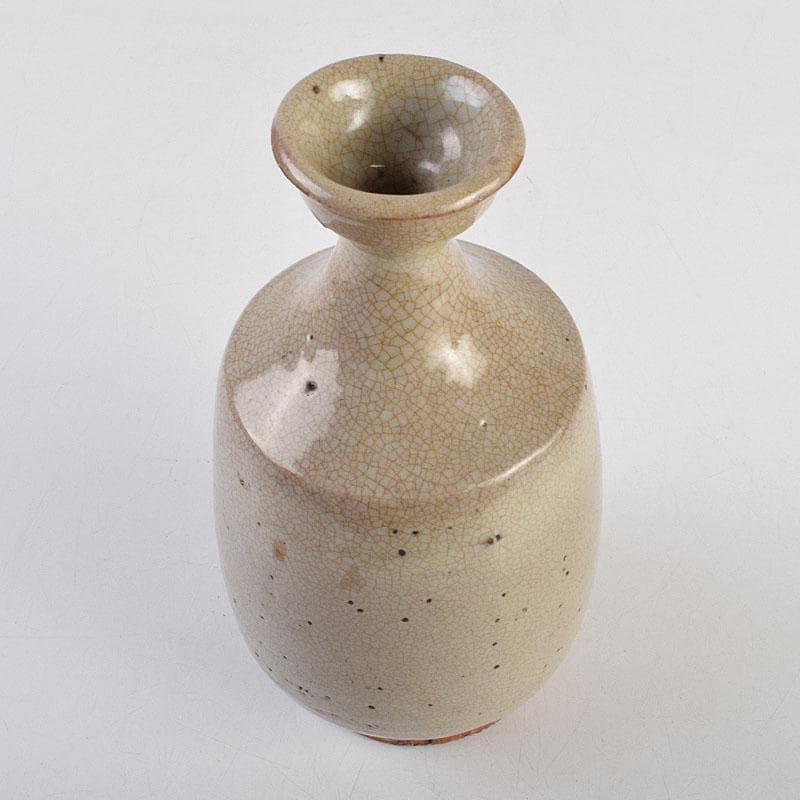 朝鮮美術　李朝　白磁　徳利　時代箱　M　R9399