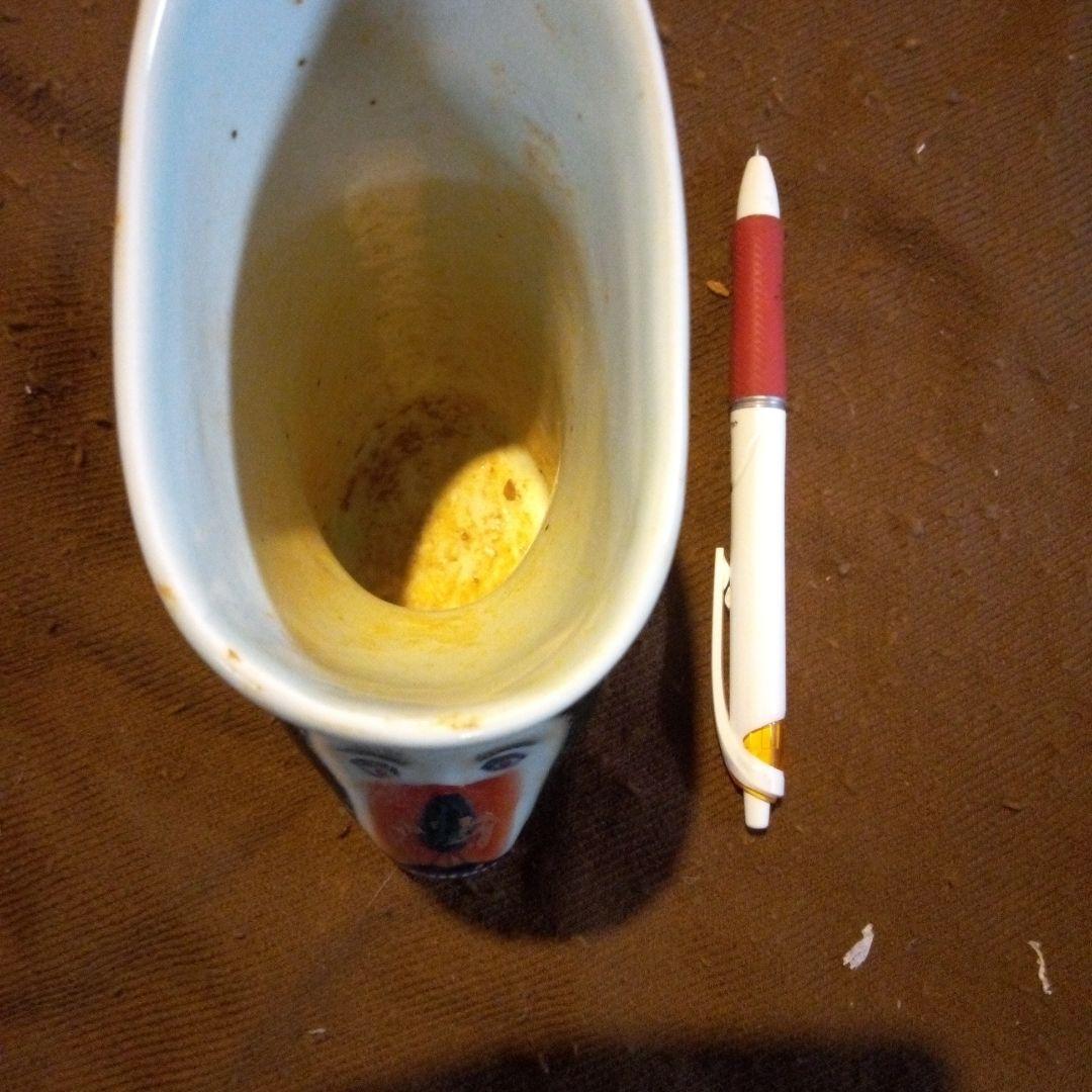 とし　中国陶磁器　明宣徳　猿杯