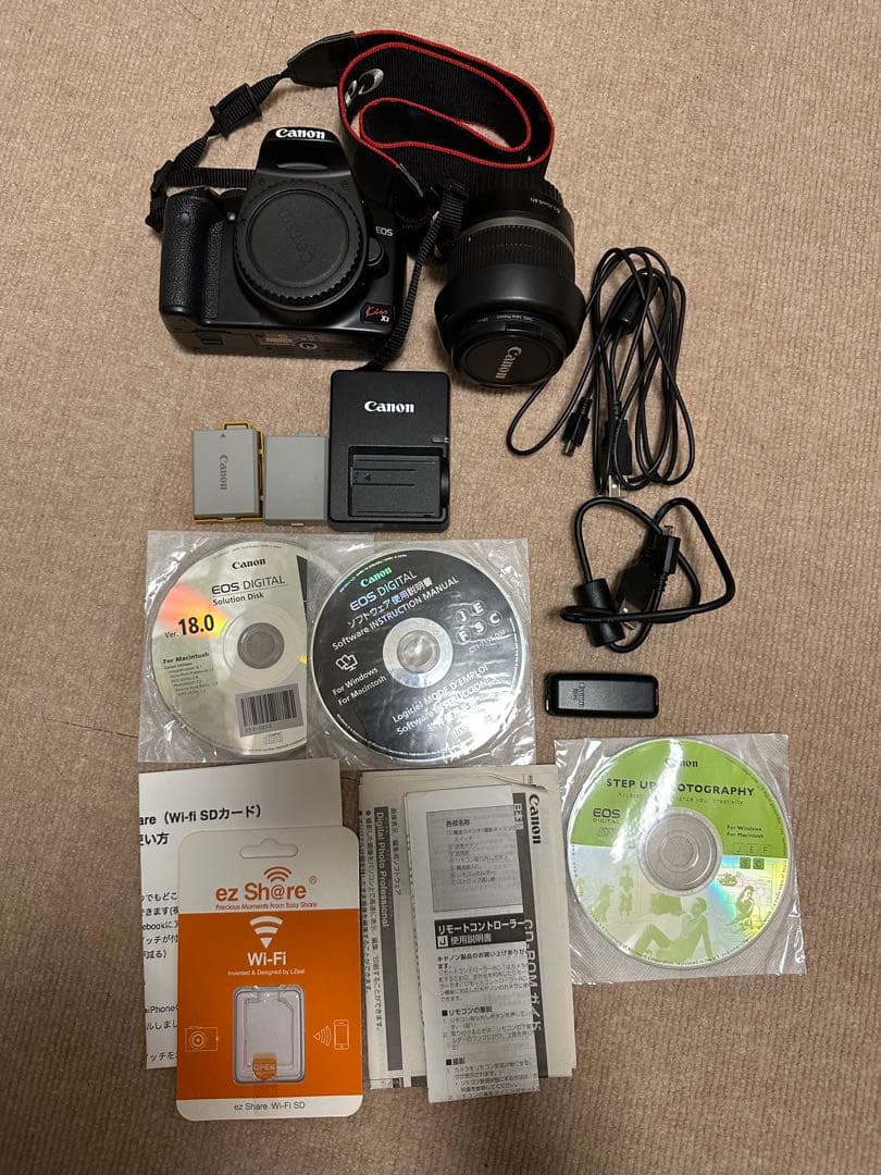 初心者おすすめ　Canon EOS Kiss X2 ダブルズームレンズ