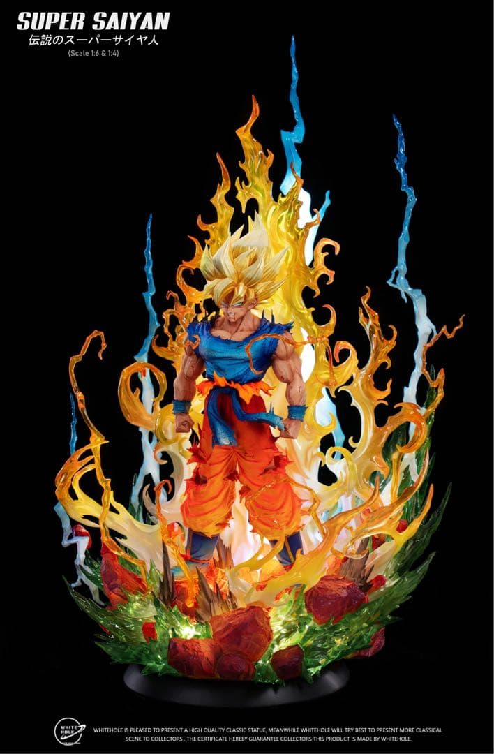 ☆稀少 WH studio 孫悟空 伝説の超サイヤ人 フィギュア ガレージキット