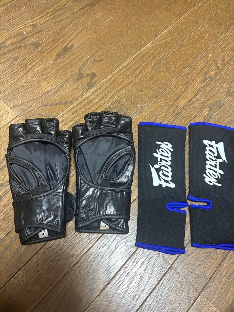 試合用Fairtex ONE ボクシンググローブとサポーターセット