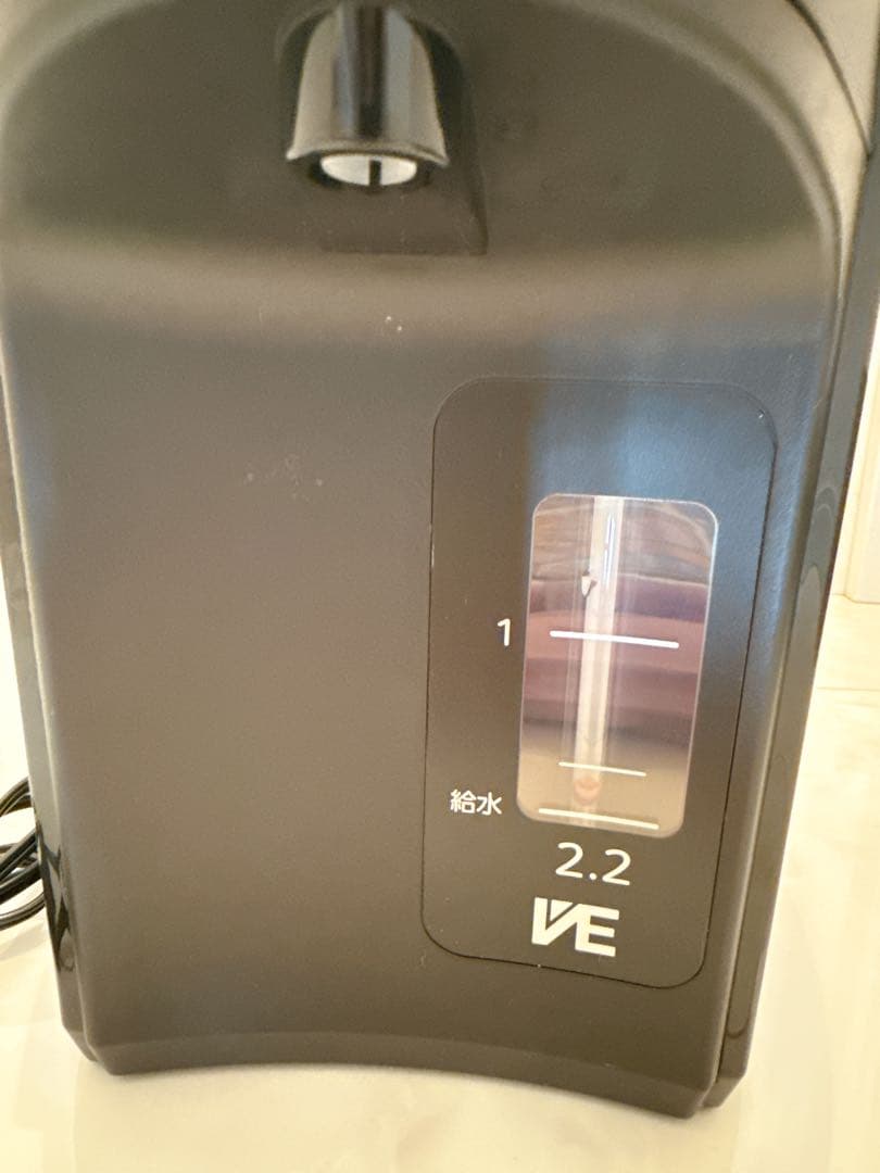 【極美品】タイガー PIQ-G220 電気ポット 2.2L クールブラック