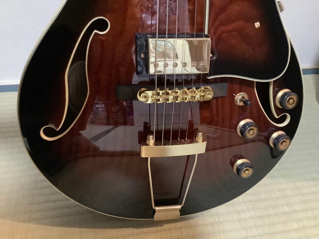 Ibanez アイバニーズフルアコAG95QA-DBS