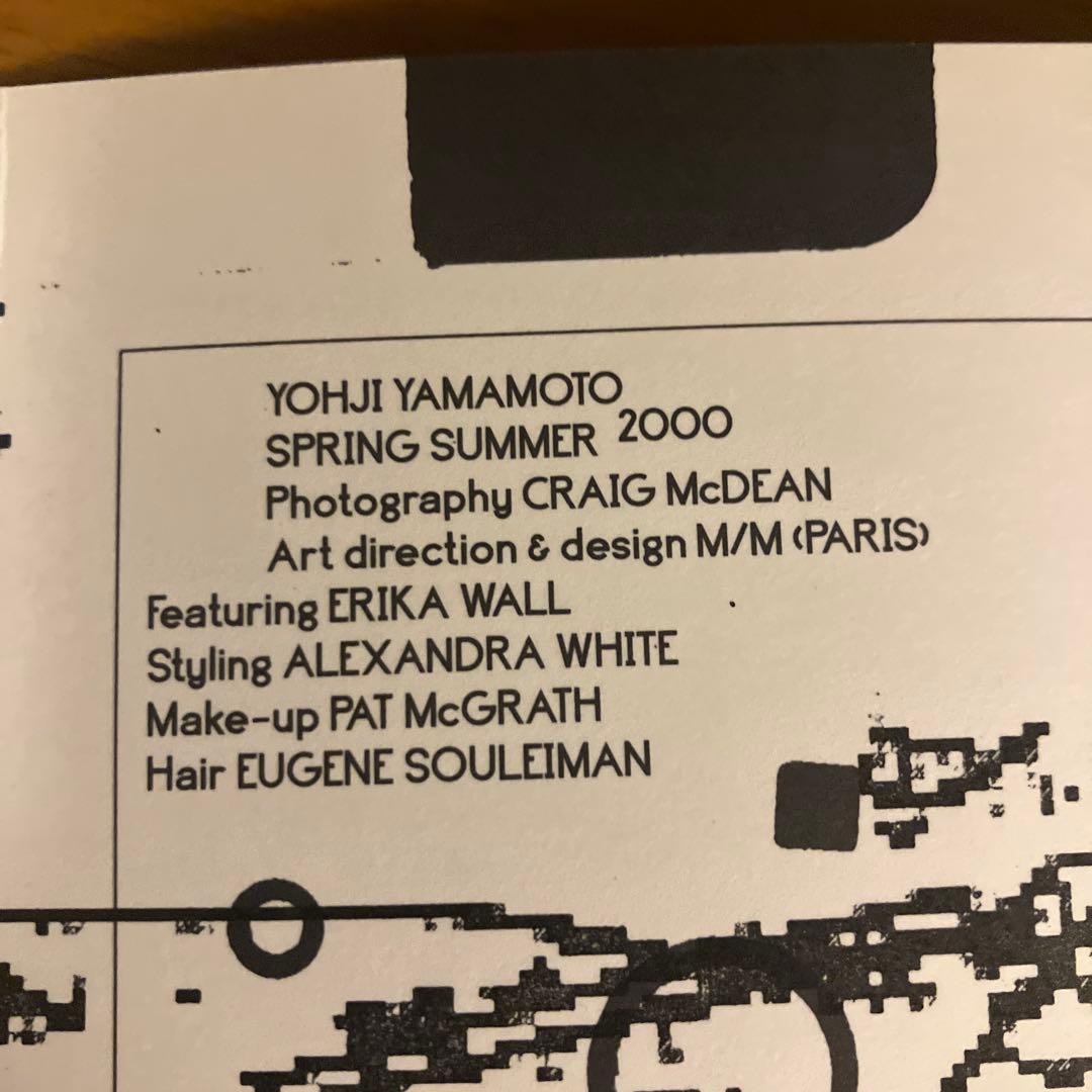 コレクション Yohji Yamamoto | SS 2000