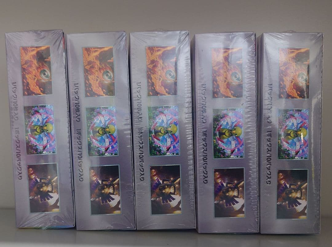 ポケモンカードハイクラスパック テラスタルフェスex シュリンク付 5BOX