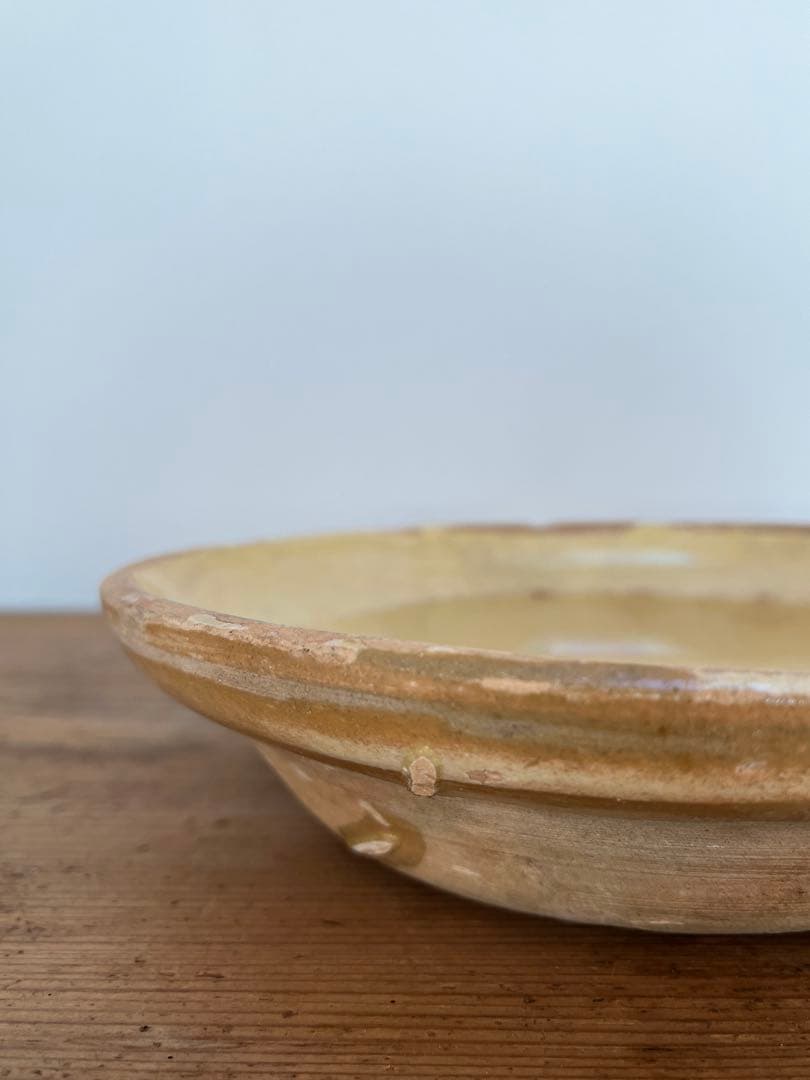 アンティーク　フランス　南仏　陶器　ボウル