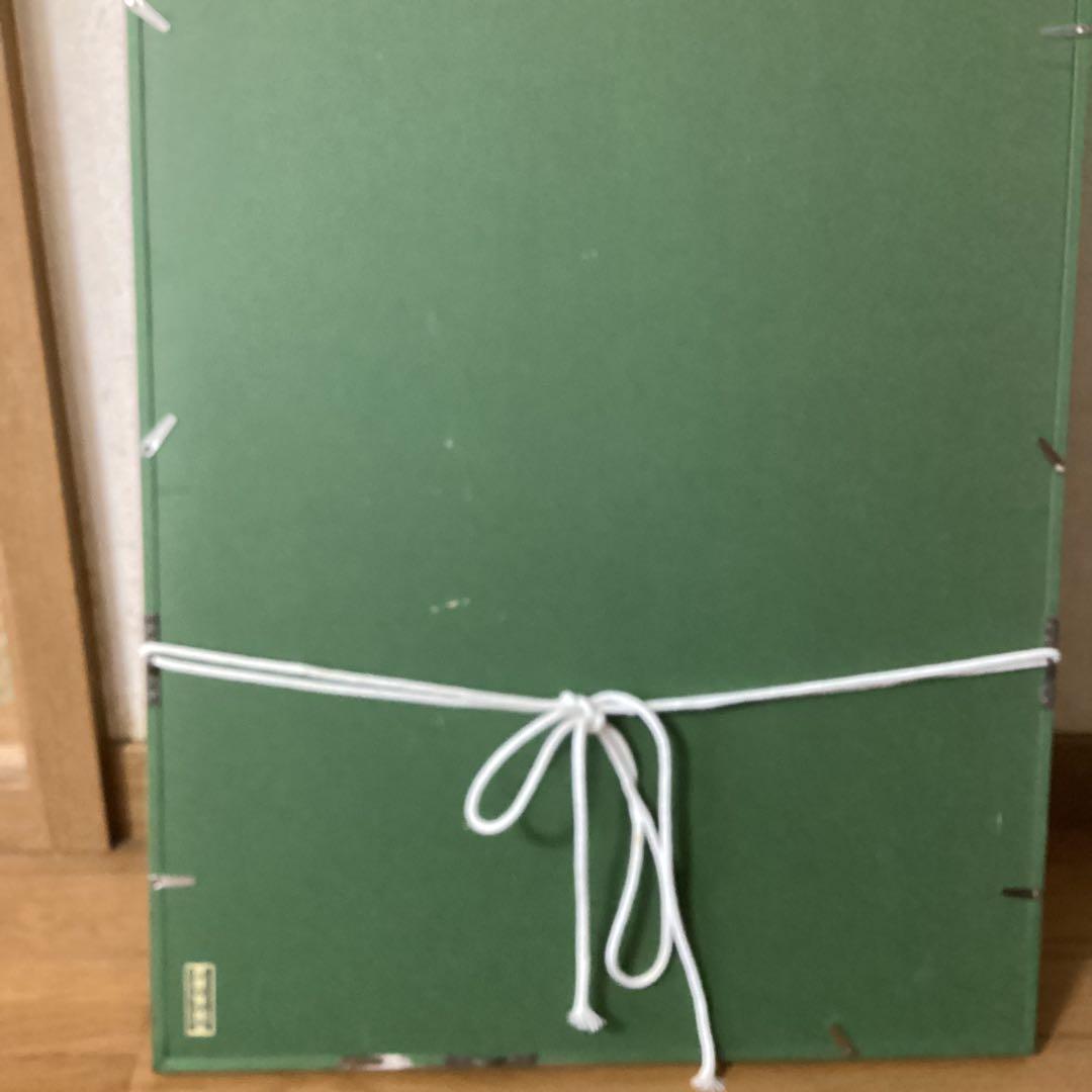 色紙絵　山下清　フェルトペン　タイトル【カタツムリと蜻蛉図】肉筆　模写