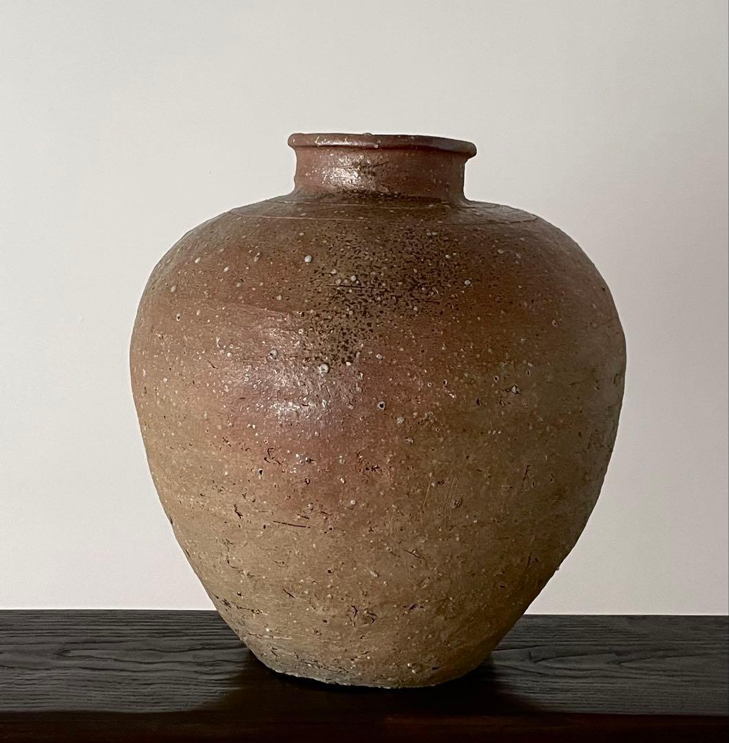 古信楽　壺　花器　花入れ　古美術　骨董　時代