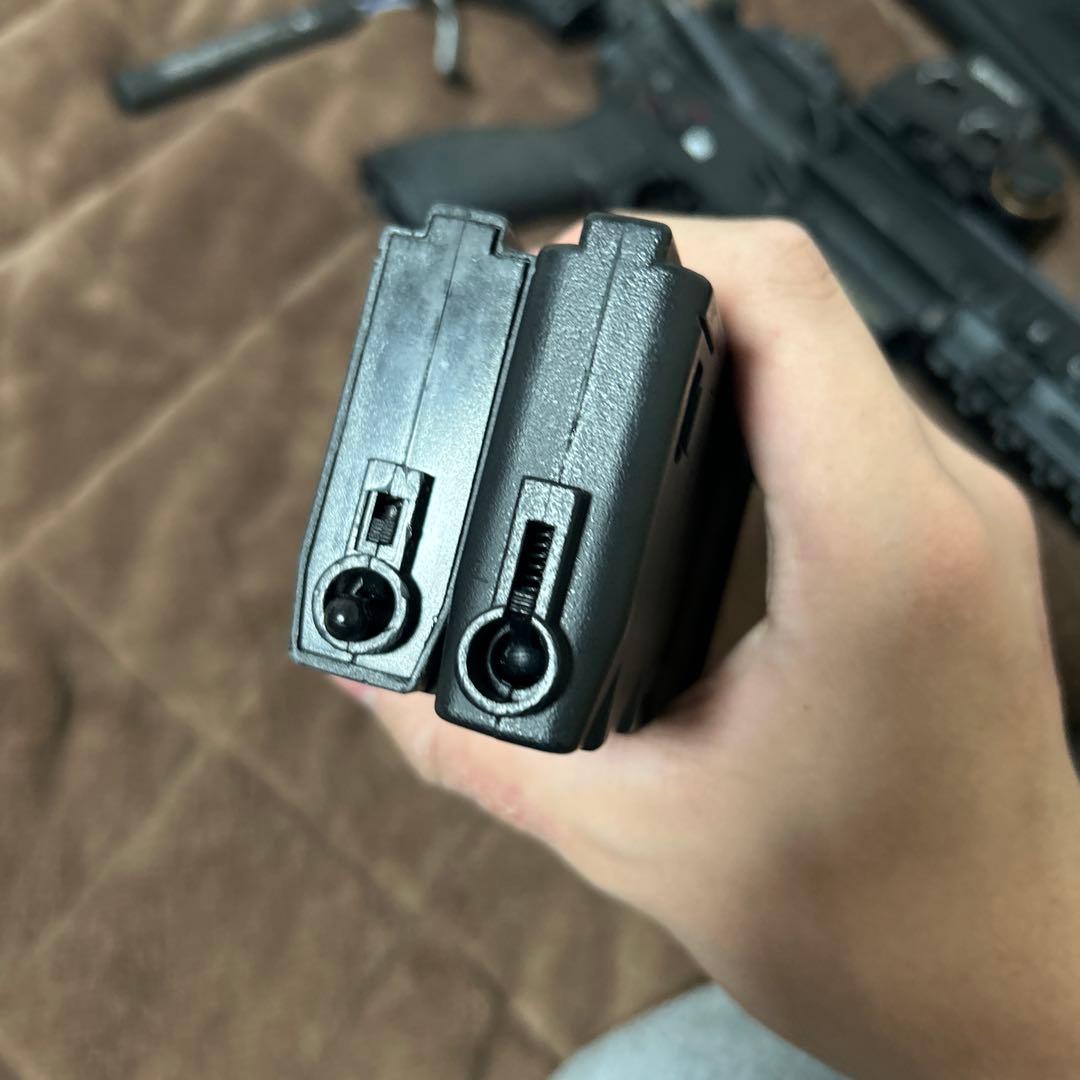 HK416 カスタム済み　マガジン2個 専用ケース付き