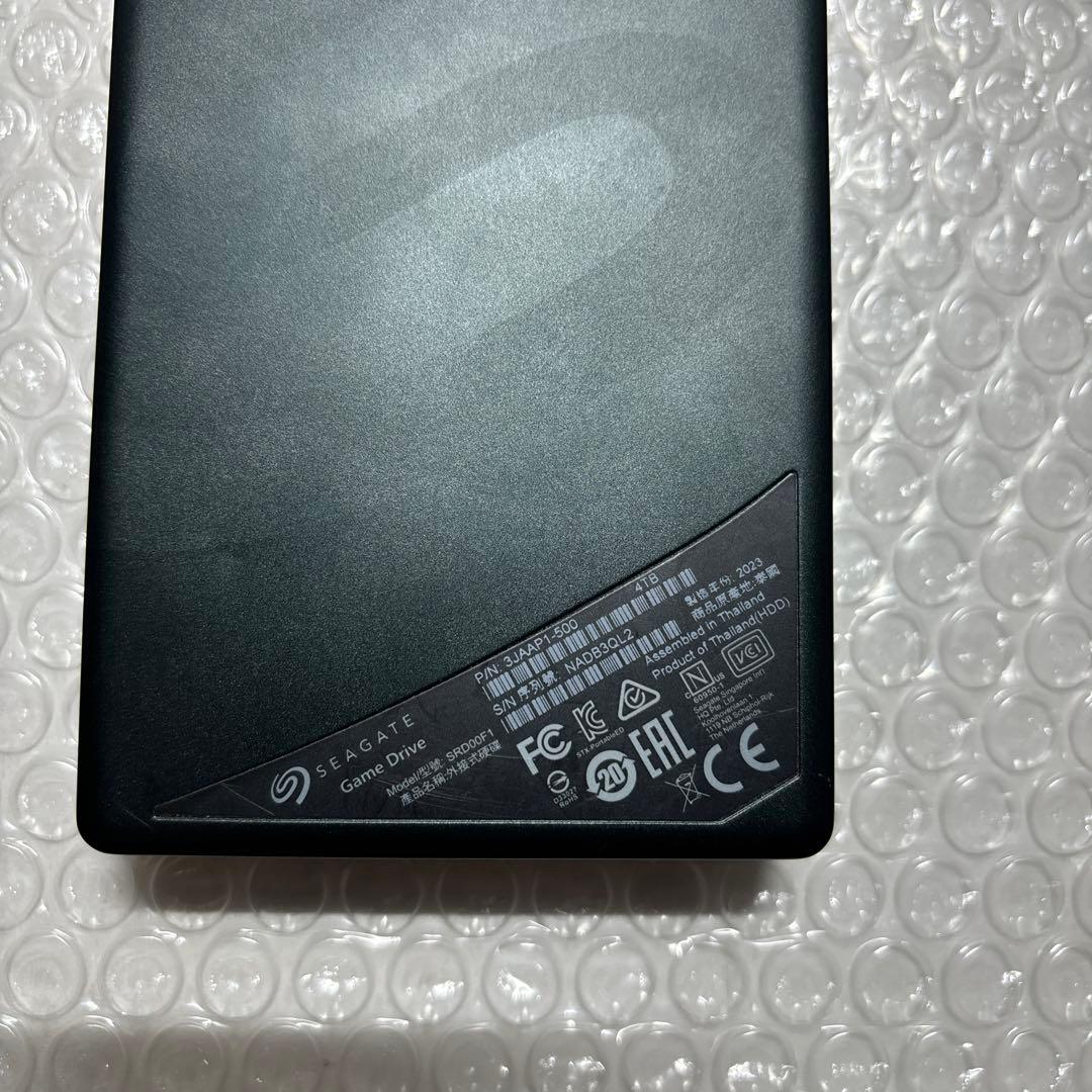 SEAGATE 外付けHDD 4TB Game Drive SRD00F1