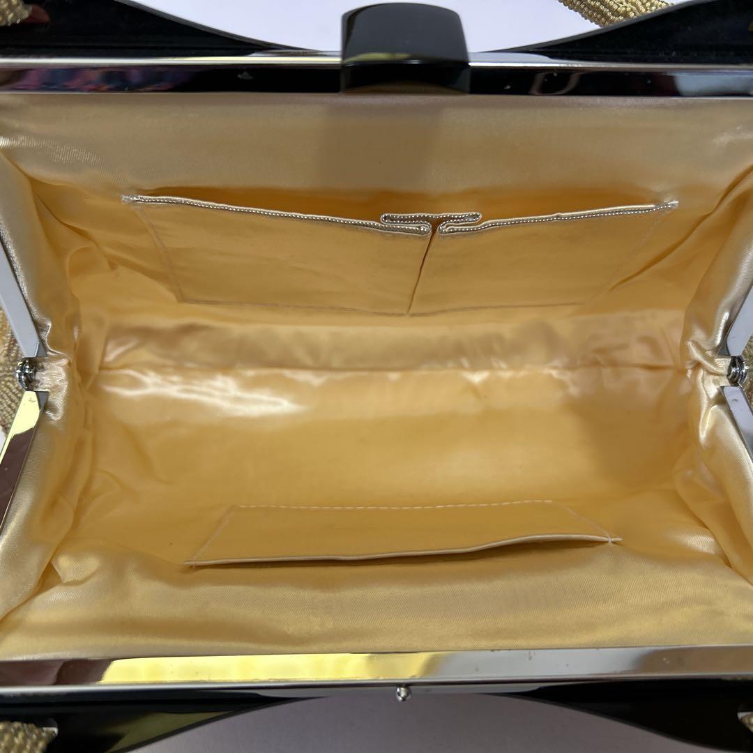 ✨美品✨総ビーズ 草履・バッグセット がま口 和装小物